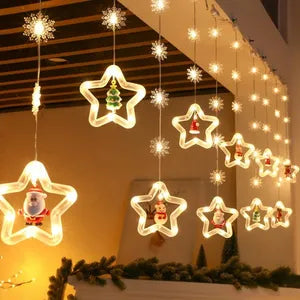 10m de luzes decoradas natalinas